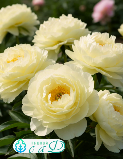 Пион "ЛЕМОН ШИФОН"